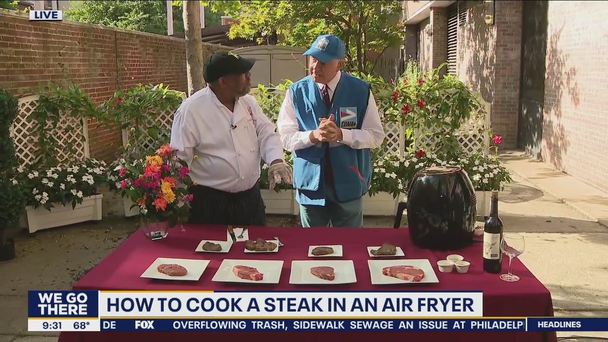 How to cook a steak in an air fryer